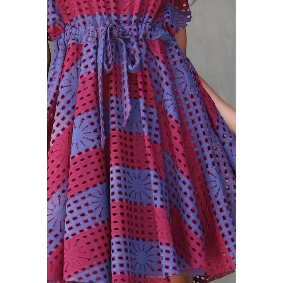 24. Eva Franco Simona Mini Dress with Cap Sleeves - Picture 3 of 3